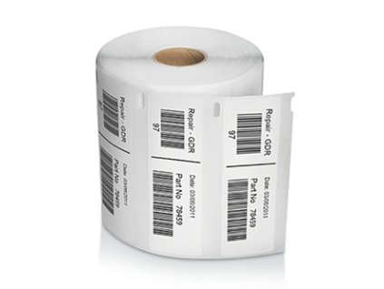 Dymo papírové štítky 89mm x 28mm, bílé, adresní, 2X1050 ks, S0947410