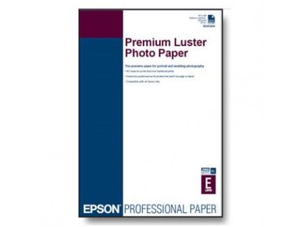 Epson Premium Luster Photo Paper, C13S042123, foto papír, lesklý, bílý, A2, 250 g/m2, 25 ks, inkoustový