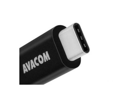 Avacom USB kabel (3.0), USB A samec - USB C samec, 1m, černý, blistr, DCUS-TPC-100K