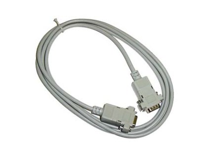 Datový kabel sériový, DB9 samice - DB9 samice, 2 m, LAPLINK, křížený, šedý, baleno v sáčku