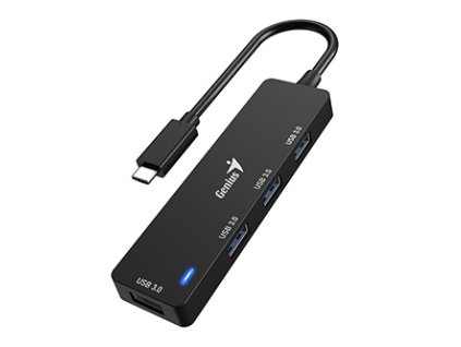USB (3.0) hub 4-port, UH-400, černý, Genius