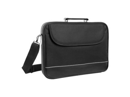 Taška na notebook 16", Ascetic, černá z polyesteru, Defender