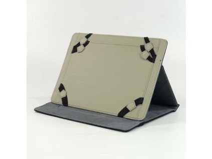 Obal na tablet 9.7" a 10.1", Scene, černý z polyester/mikro vlákna