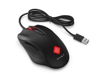 Myš drátová, HP OMEN Vector Gaming, černá, optický, 16000DPI
