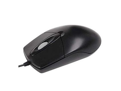 Myš drátová, A4Tech OP-760 Black, černá, optická, 800DPI
