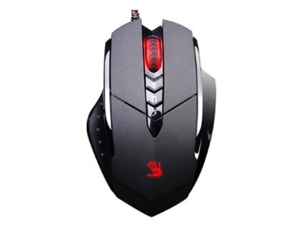 Myš drátová, A4Tech Bloody V7, černá, optická, 3200DPI