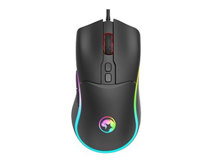 Myš drátová, Marvo M358, černá, optika, 7200DPI