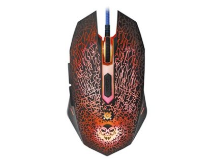 Myš drátová, Defender Shock GM-110L, černá, optická, 3200DPI