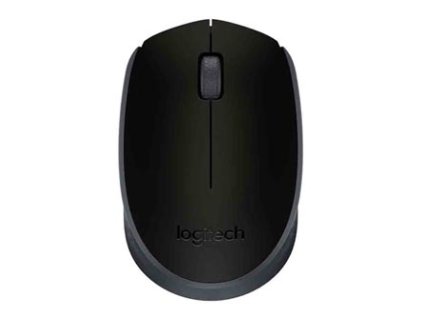 Myš bezdrátová, Logitech M171, černá, optická, 1000DPI