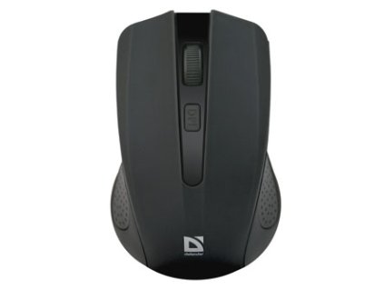 Myš bezdrátová, Defender Accura MM-935, černá, optická, 1600DPI