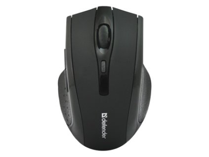 Myš bezdrátová, Defender Accura MM-665, černá, optická, 1600DPI