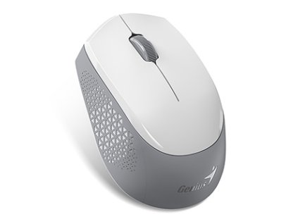 Myš bezdrátová, Genius NX-8000S BT, bílo-šedá, optická, 1200DPI
