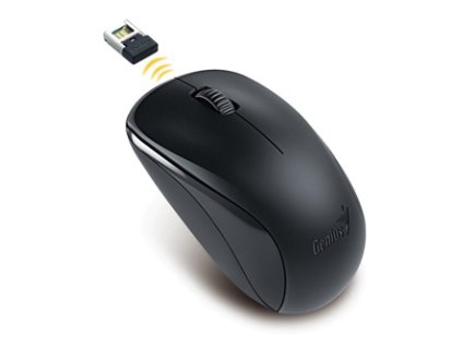Myš bezdrátová, Genius NX-7000, černá, optická, 1200DPI