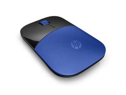 Myš bezdrátová, HP Z3700 Dragonfly Blue, modrá, optická Blue LED, 1200DPI