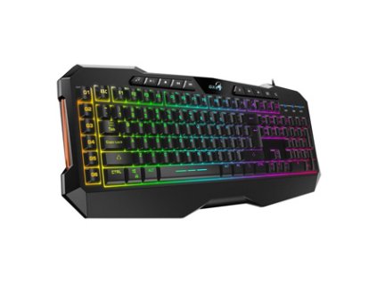 Genius GX GAMING Scorpion K11 Pro, klávesnice CZ/SK, herní, programovatelné klávesy typ drátová (USB), černá, ne, multimediální kl