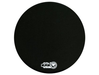 Podložka pod myš, antimikrobiální, z kaučuku, černá, 22x22, 5 mm