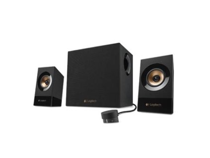 Logitech reproduktory Z533, 2.1, 60W, černé, ovládací panel, výborné basy