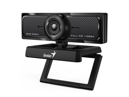 Genius Full HD Webkamera F100 V2, 1920x1080, USB 2.0, černá, Windows 7 a vyšší, FULL HD rozlišení