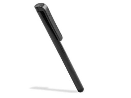 Dotykové pero, kapacitní, kov, černé, pro iPad a tablet