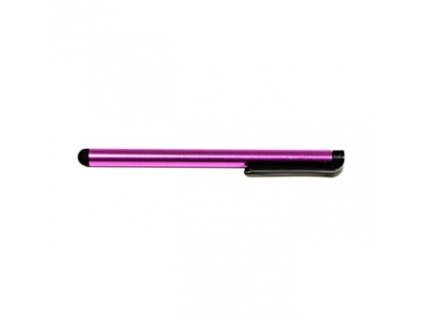 Dotykové pero, kapacitní, kov, fialové, pro iPad a tablet