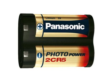 Baterie lithiová, 2CR5, 6V, Panasonic, blistr, 1-pack