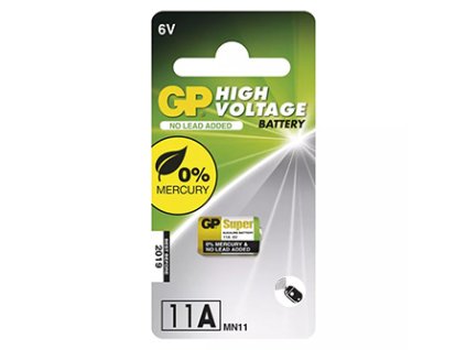 Baterie speciální alkalická, 11AF, 6V, GP, blistr, 1-pack, speciální