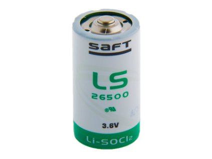 Baterie lithiová, R14, 3.6V, Saft, SPSAF-26500-STD, C LS26500