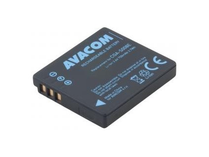 Panasonic CGA-S008E Li-Ion 3.6V 750mAh 2.7Wh