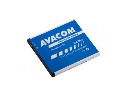 Avacom baterie pro Sony Ericsson Li-Ion, 3.7V, GSSO-BA800-S1750, 1750mAh, 6.5Wh, náhrada BA800