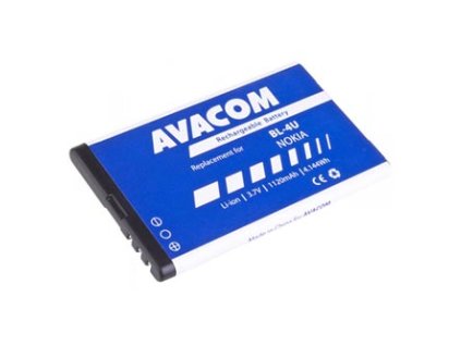 Avacom baterie pro Nokia 5530, CK300, E66,05530, E75, 5730, Li-Ion, 3.7V, GSNO-BL4U-S1120A, 1120mAh, 4.1Wh