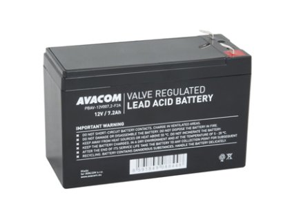 Avacom baterie Standard, 12V, 7,2Ah, PBAV-12V007,2-F2A