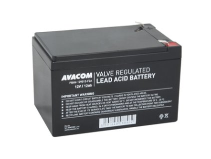 Avacom baterie 12V, 12Ah, PBAV-12V012-F2A
