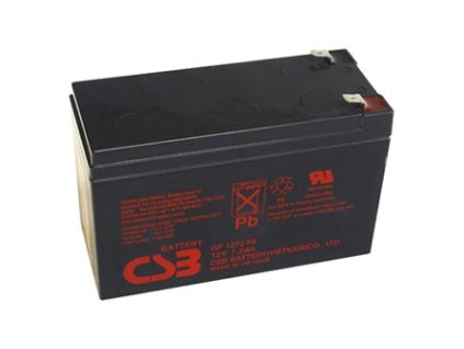 Long olověný akumulátor F2 pro UPS, EZS, EPS, 12V, 7.2Ah, PBCS-12V007,2-F2A, GP1272F2