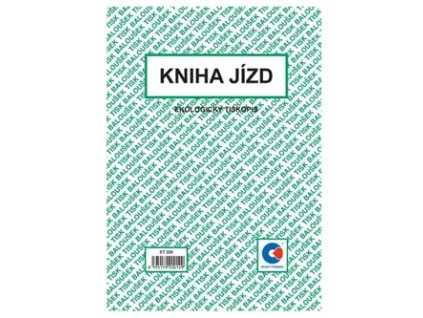 Kniha jízd ET320, A5, 3x52listů,3ks, cena za 1ks, Baloušek