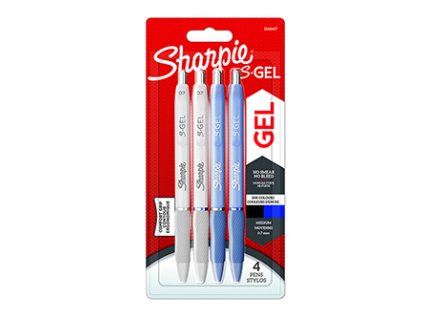 Sharpie, gelové pero S-Gel Fashion, mix barev, 4ks, 0.7mm