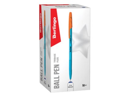 Berlingo, pero kuličkové, modré, 50ks, 0.7mm, Tribase fuze