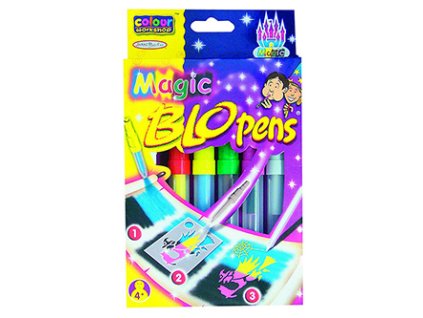 Centropen, foukací fixy 1549, color, 6ks, MAGIC