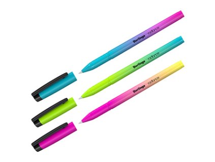 Berlingo, roller gelový, černý, 24ks, 0.5mm, Radiance