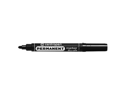 Centropen, marker 8510, černý, 10ks, 2.5mm, alkoholová báze, cena za 1ks