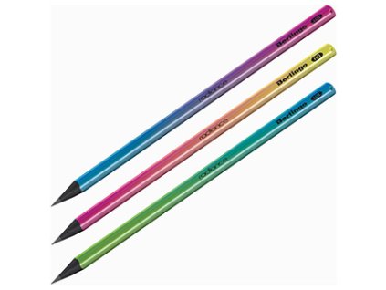 Berlingo, grafitová tužka Radiance, color, 72ks, bez pryže