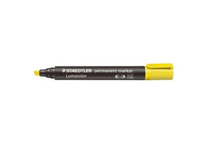 Popisovač 350, žlutý, otěruvzdorný, šíře stopy 2-5mm
