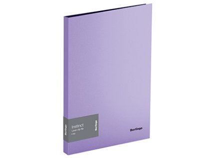Pořadač s pákovou svorkou, A4, 17mm, 700mic, fialový, Berlingo, Instinct