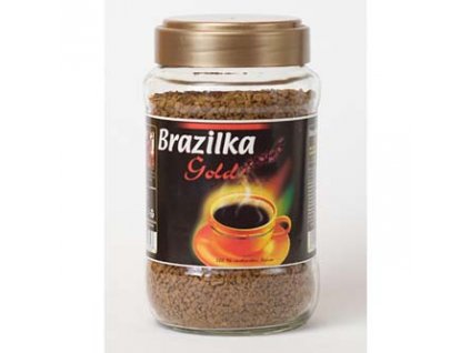 Káva instantní, Samantha, Brazilka Gold, 200g, sklo, standard
