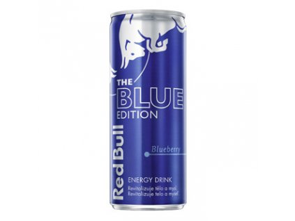 Energy drink, Blue Edition, 12ks v kartonu, cena za 1ks, Red Bull borůvka