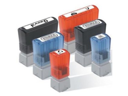 Razítko Brother, PSS30E, modré, 70x9mm