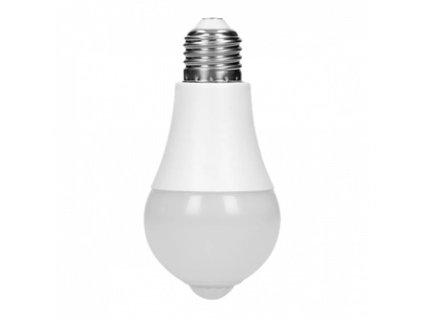 LED žárovka Virone E27, 230V, 12W, 1480lm, 4000k, neutrální bílá, 25000h, se senzorem pohybu