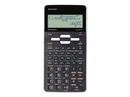 Sharp Kalkulačka EL-W531TH, bílá, vědecká, bodový displej, plastové klávesy, automatické vypínání