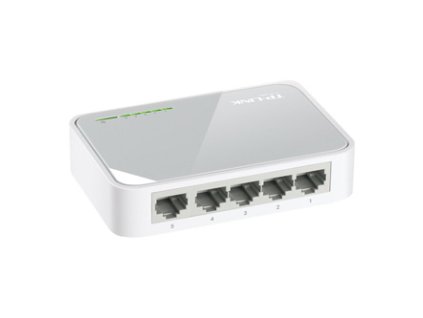 TP-LINK stolní switch TL-SF1005D 100Mbps, auto MDI/MDIX