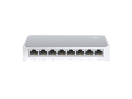 TP-LINK stolní switch TL-SF1008D 100Mbps, auto MDI/MDIX