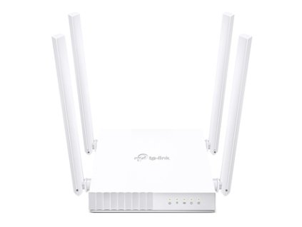 TP-LINK router Archer C24 2.4GHz a 5GHz, extender, přístupový bod, IPv6, 733Mbps, externí pevná anténa, 802.11ac, Rodičovská kontr